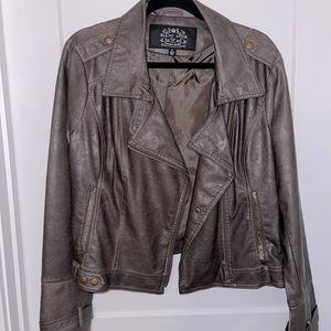 Leather jacket